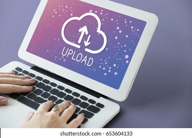 Upload is a file transfer to another computer system. - Powered by Shutterstock - Get 15% off with code: PIKWIZARD15