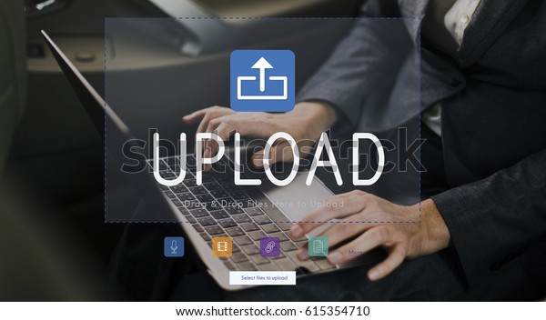 Upload is a file\
transfer to the\
internet.