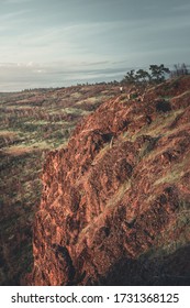 Upper Bidwell Park At Sunset.