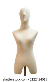 Upper Body Female Mannequin Unclothed Isolated Stock Photo (Edit Now ...