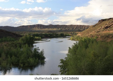 Upper Lake At Gunlock UT