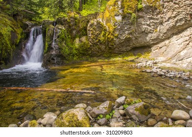 Upper Little Goose Creek Falls, Wa