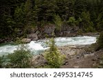 upper mcdonald creek at glacier national park, Montana, USA