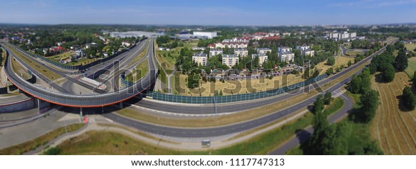 Upper route, city of Lodz,
Poland