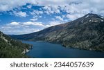 Upper twin lake, Twin Lakes in the Eastern Sierras