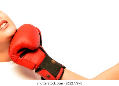 Uppercut - Image representing a boxing match where a boxer hits with a deadly uppercut