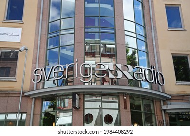 UPPSALA, SWEDEN- 1 JUNE 2021:
Sveriges Radio AB "Sweden's Radio") is Sweden's national publicly funded radio broadcaster. Here in the city of Uppsala, Sweden. Photo Jeppe Gustafsson