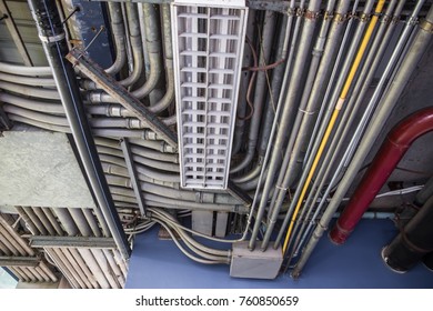 Equipment Cables Piping Found Inside Modern Stock Photo 1020070777 ...