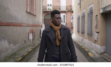 Upset Black Man Walking City Angry Stock Photo 1914897421 | Shutterstock