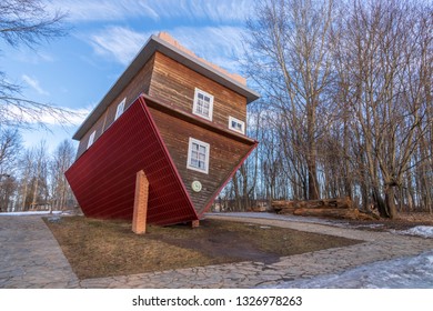 Upside Down House, Dukora, Belarus