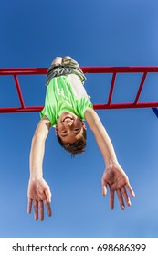 Upside Down On The Monkey Bars.