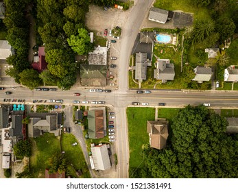 Upstate New York Aerial Phoenicia Crossroads