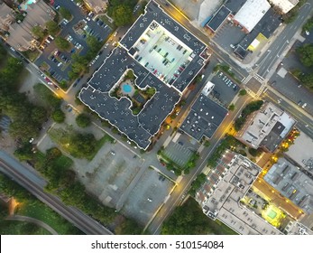 Uptown Charlotte Aerial Photos