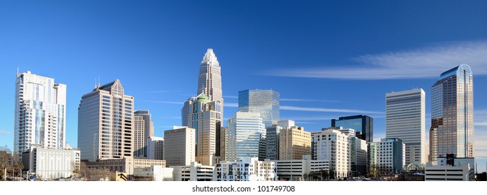 Uptown Charlotte, North Carolina Cityscape