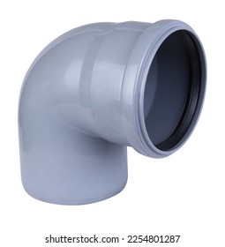 UPVC CPVC Fittings for polypropylene pipes. Elements for pipelines. plastic piping elements. They are designed for connecting pipes. ,White background - Shutterstock ID 2254801287