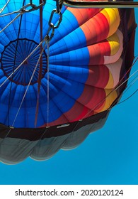 Upward Perspective View Of Hot Air Balloon