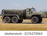 Ural 4320 military fuel truck used on an airbase in Hungary