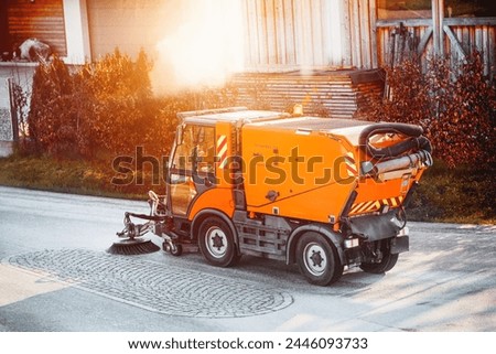 Urban Cleanliness Maintained by Mechanical Sweeper