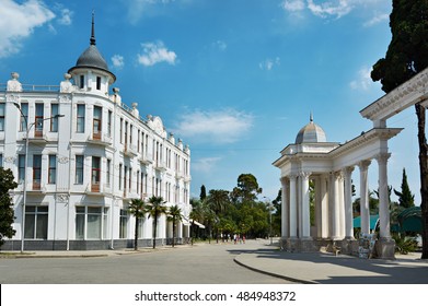 Urban Landscape Of The City Of Sukhumi