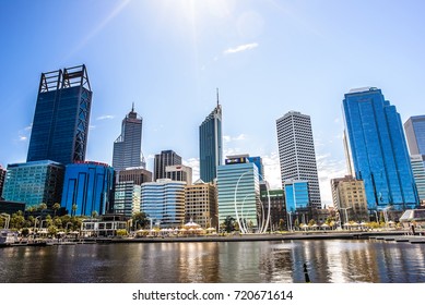 Urban landscape of Perth Australia