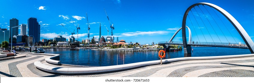 Urban Landscape Of Perth Australia