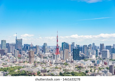 Urban Landscape Of Tokyo City 