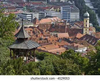 Urban panorama - Graz, Austria, Europe - Shutterstock ID 4529053