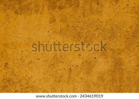 Urban photography. Sepia yellow light brown wall, abstract background photo texture. Old house concrete wall. Lost place. Cement surface background.