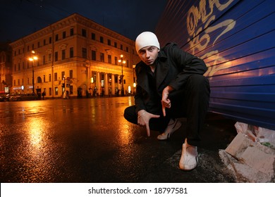 Urban Portrait Of A Young Man