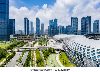 Urban Scenery Of Shenzhen, China