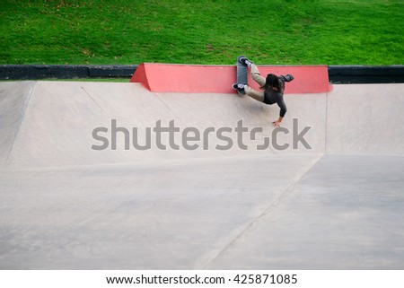 Similar – Image, Stock Photo bomb drop Snowboard Action