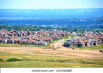 Urban Sprawl in Lakewood, Colorado. 