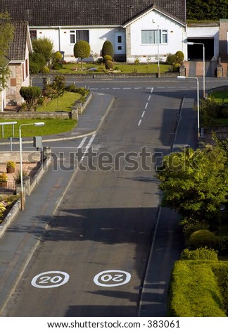 Abgesperrte Straßen