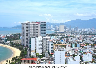 Urban View In North District Of Nha Trang City, Vietnam 