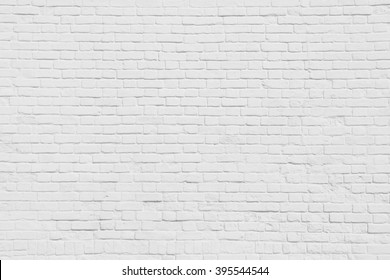 Urban white brick wall background - Shutterstock ID 395544544