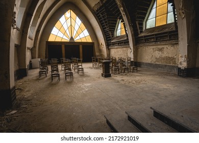 Urbex, abandoned old church somewhere in Belgium.