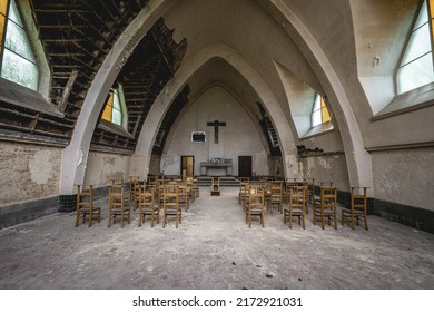 Urbex, abandoned old church somewhere in Belgium.