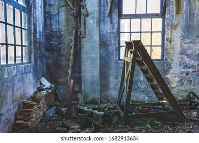 Urbex, Urban Exploration, Old Abandoned Dutch Factory.