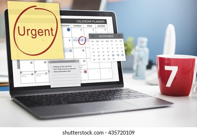 Urgent Prioritize Focus Urgency Importance Concept