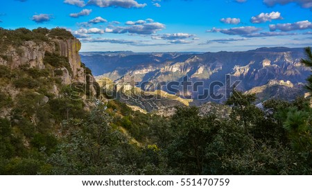 Urique Canyon, one of the Canyons in the Copper Canyon Complex - Sierra Madre Occidental, Chihuahua, Mexico