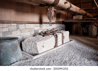 Urla, Izmir, Turkey - September, 2021: Ancient Greek Civilization Oldest Olive Oil Production Facility In Ionian Settlement Klazomenai In Urla, Izmir, Turkey.