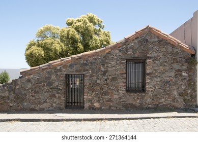 Uruguay - Colonia Del Sacramento - Front View Of A Stone House / Front View Of A Stone House