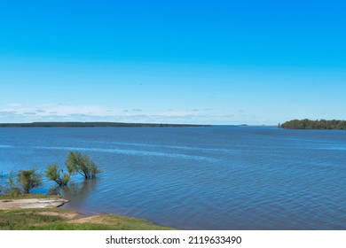 The Uruguay River Is An International River On South America.