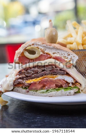 Uruguayan sandwich called 