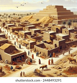 uruk Mesopotamia small city