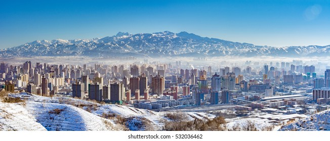 Urumqi City Full View Winter Stock Photo 532036468 | Shutterstock