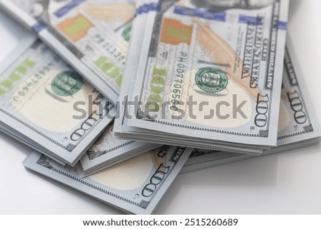 US 100 dollar banknotes background for design purpose