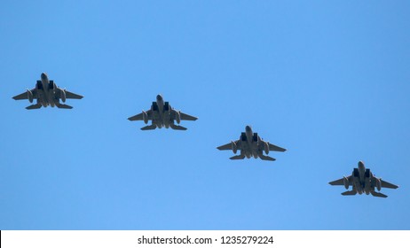 US Air Force Fighter Jet Formation