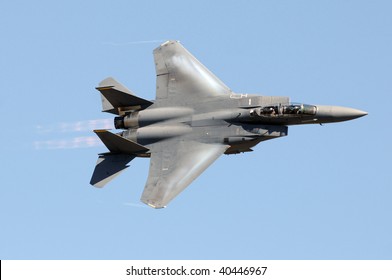 US Air Force Jet At High Speed