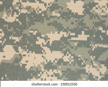 US Army Acu Digital Camouflage Fabric Texture Background